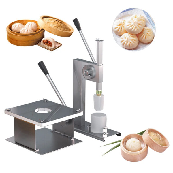 Manual Bun Machine with Dough Press Mold, diameter 5/5.7/6.2cm - Image 9