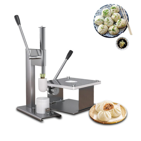 Manual Bun Machine with Dough Press Mold, diameter 5/5.7/6.2cm